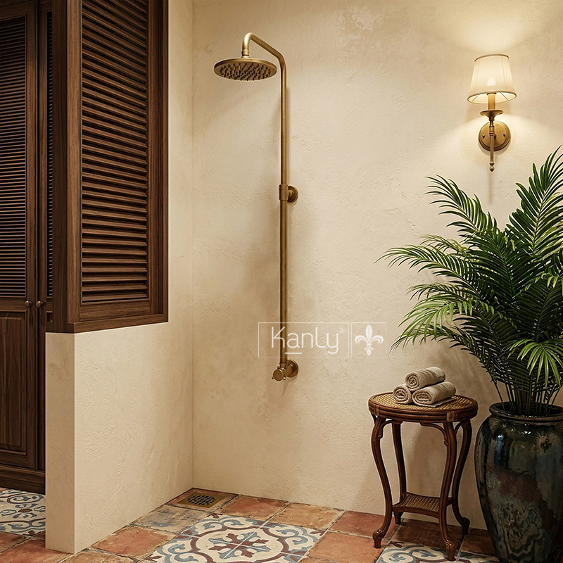 Sen tắm cây nước lạnh bằng đồng thau GCS40