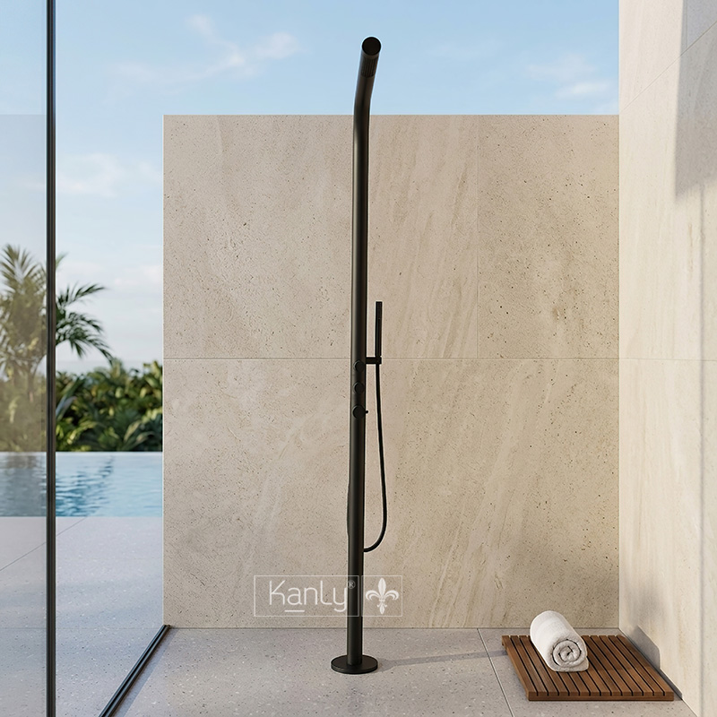 Sen tắm đứng ngoài trời chất liệu inox 316L KLS9016B